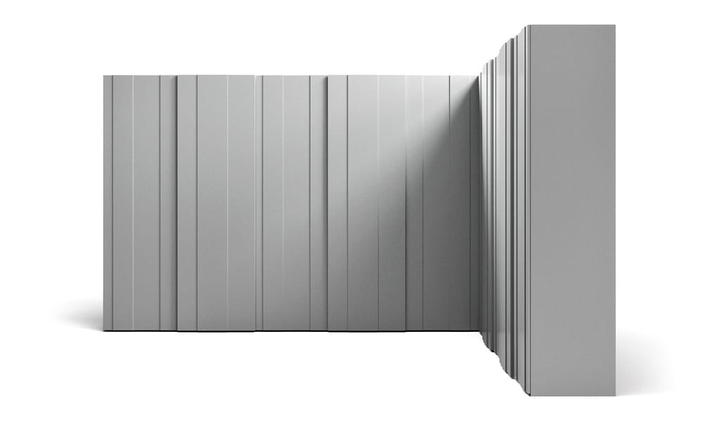 Puerta corredera Plissé