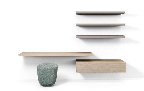 Shelves and wall-mounted tops